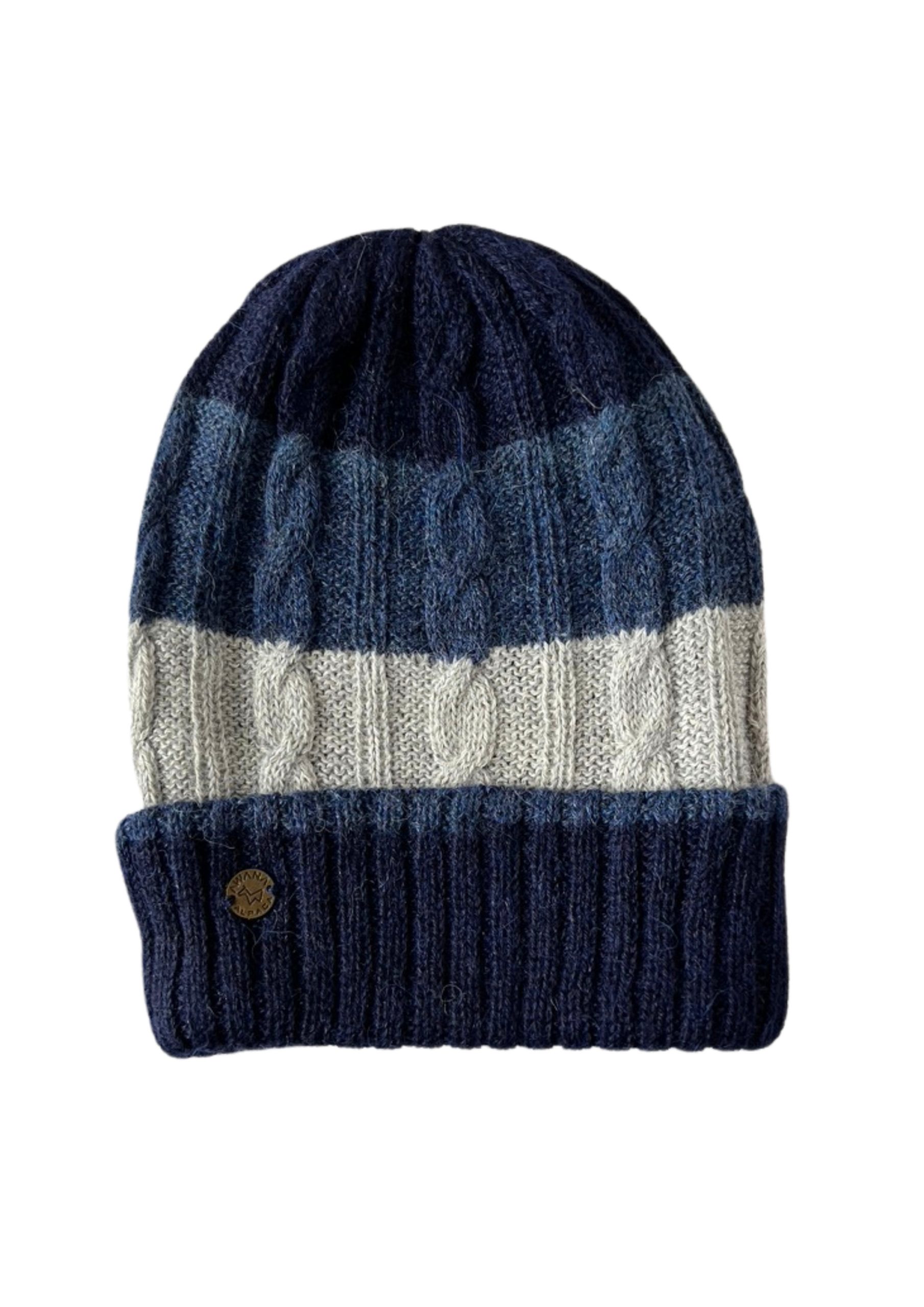 Beanie reversible Black & Red - Baby Alpaca - Image 7