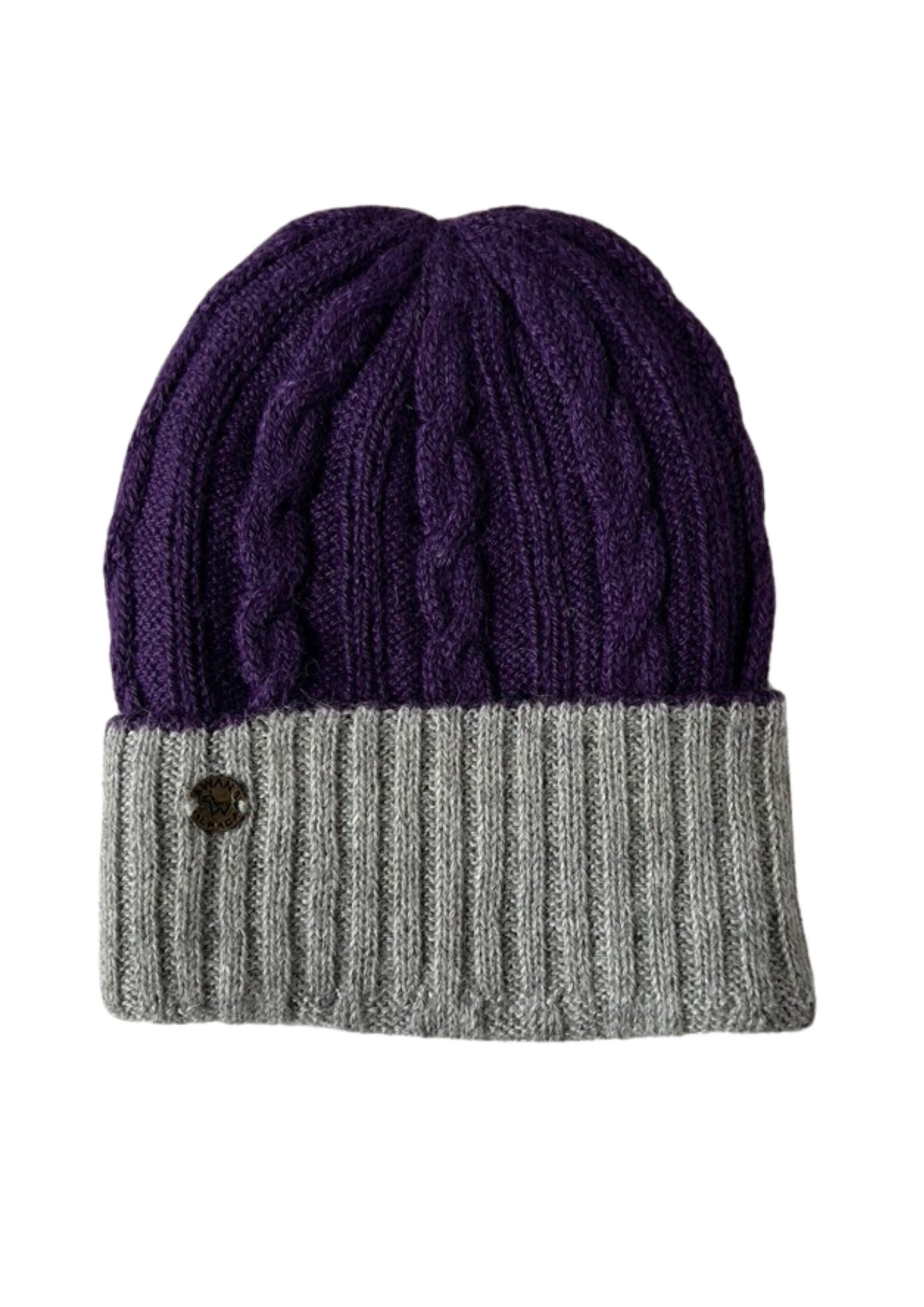 Beanie reversible Black & Red - Baby Alpaca - Image 8