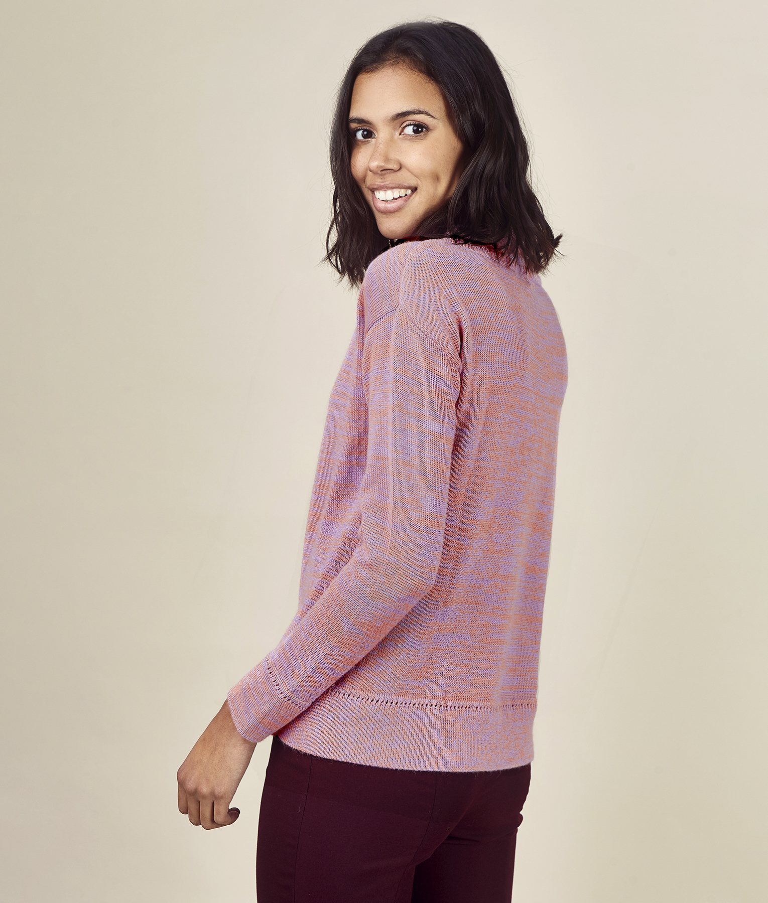 Baby Alpaca Sweater Pink Panther - Image 2