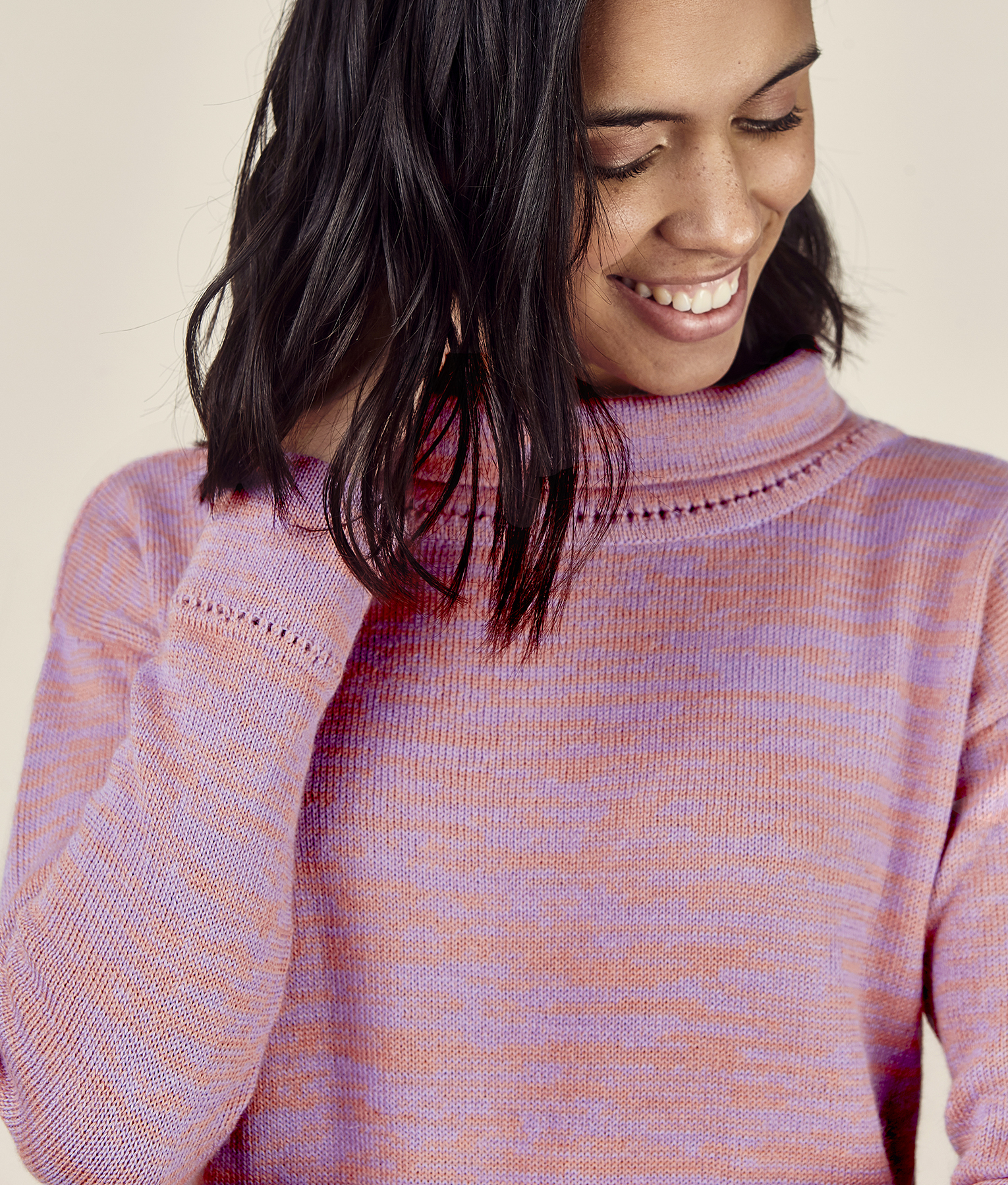 Baby Alpaca Sweater Pink Panther - Image 3