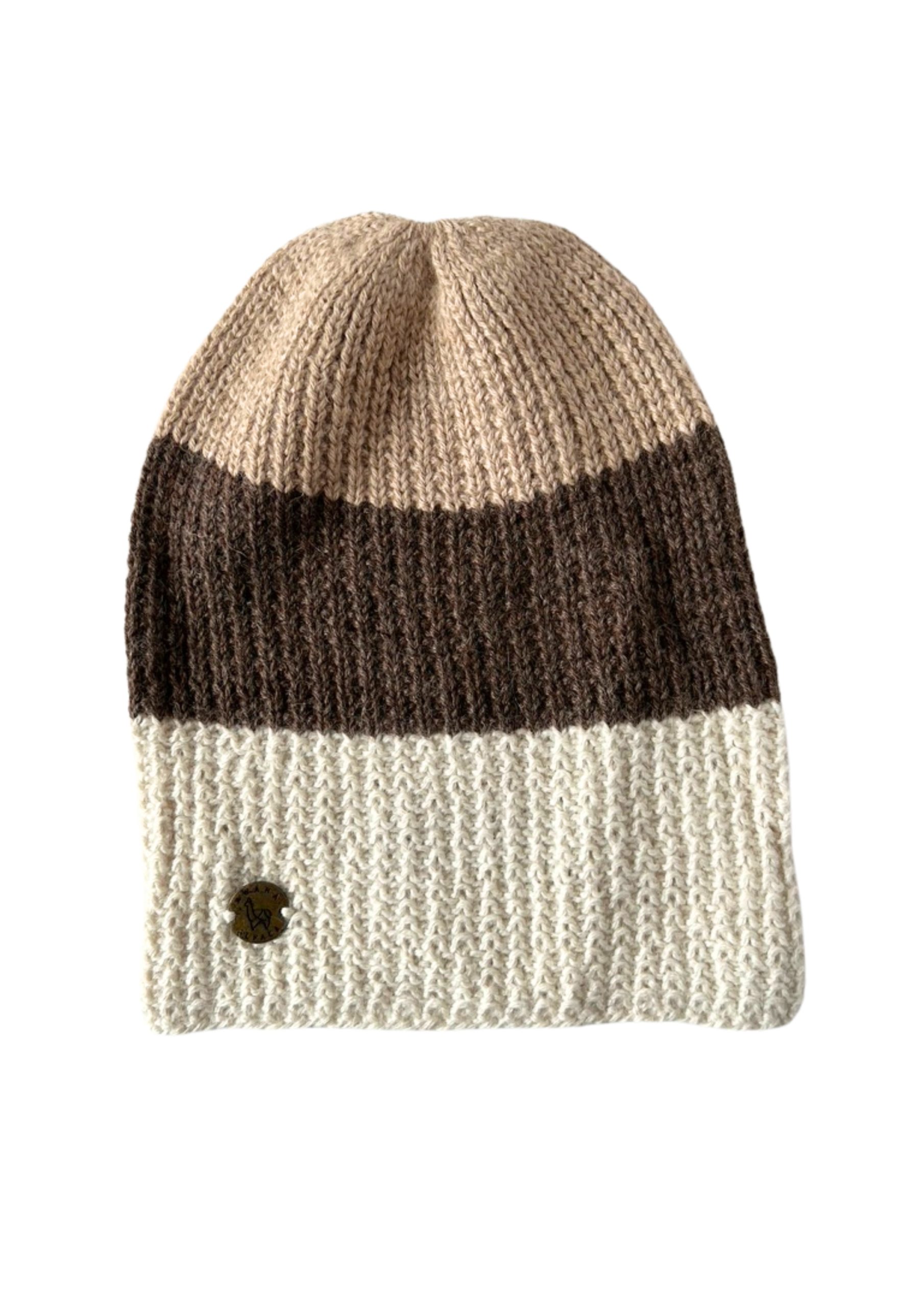 Beanie reversible Black & Red - Baby Alpaca - Image 12
