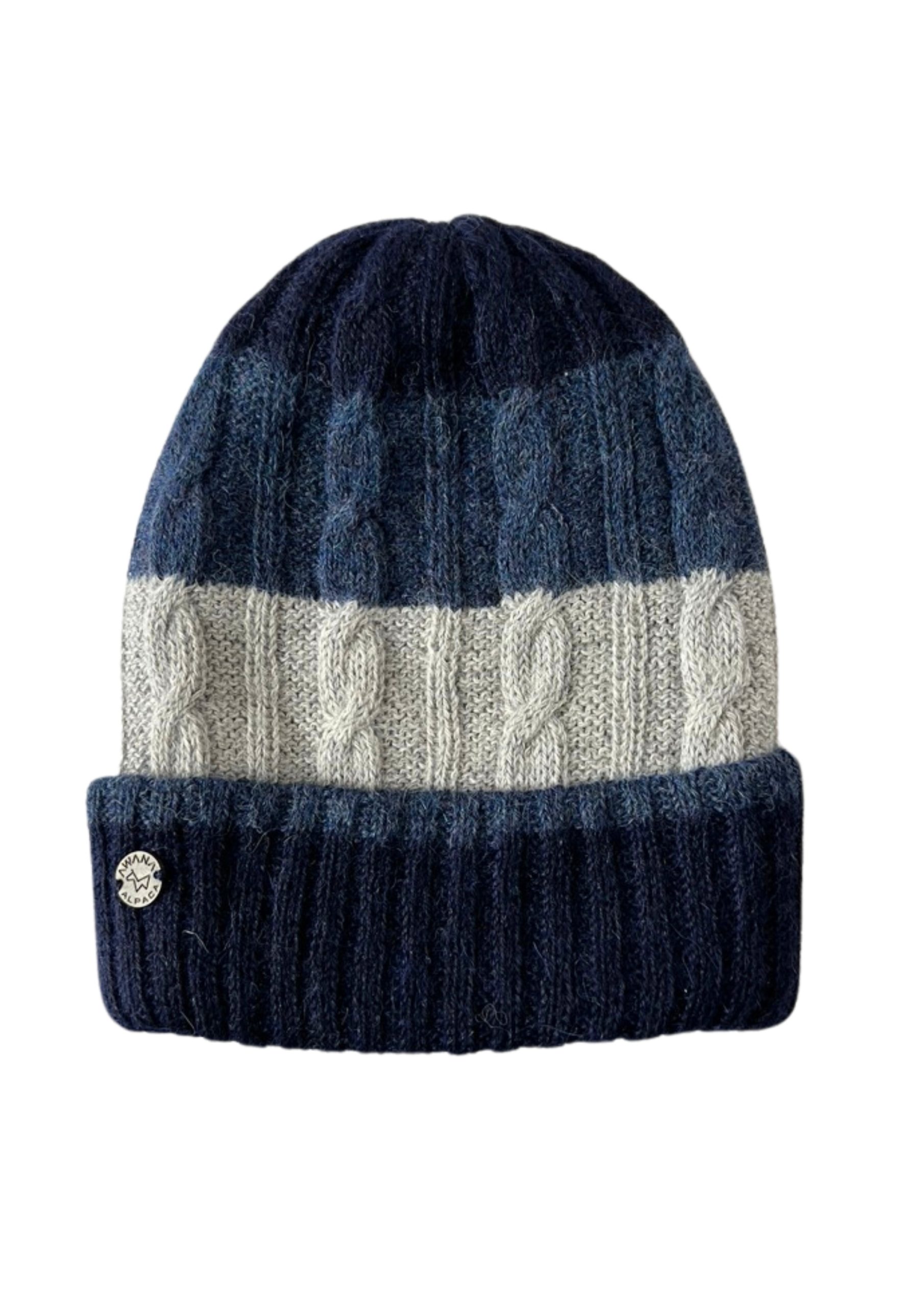 Beanie reversible Black & Red - Baby Alpaca - Image 10