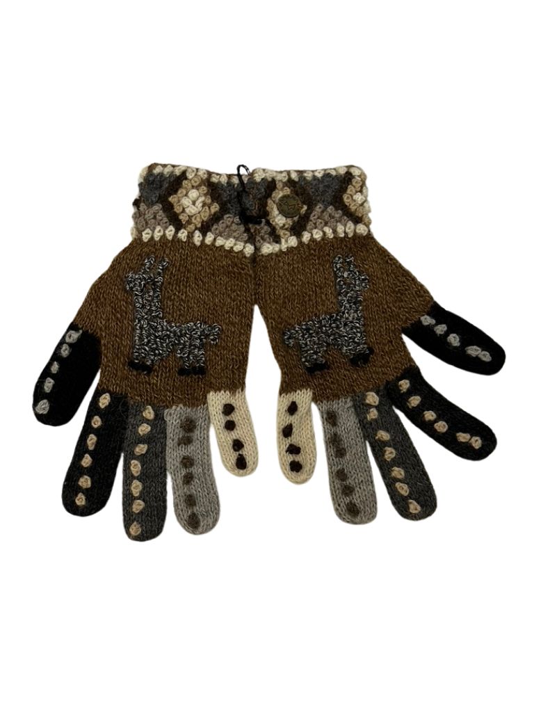 Llama alpaca gloves 2