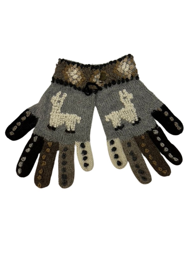 LLAMA alpaca gloves 3