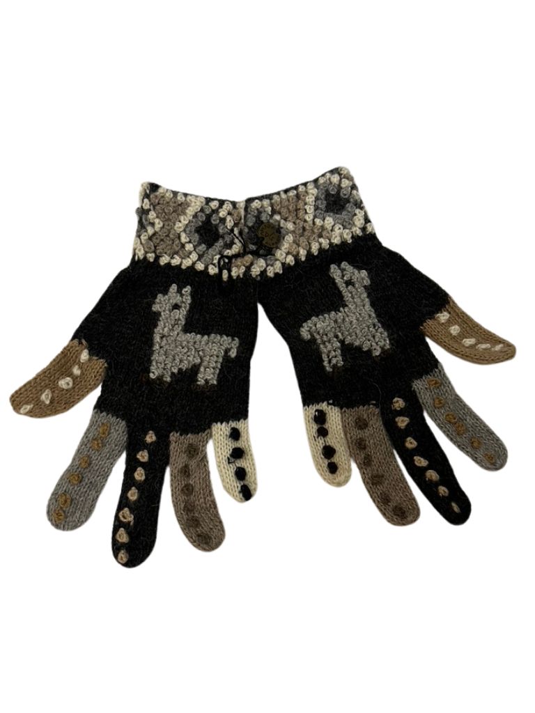 LLAMA alpaca gloves 4