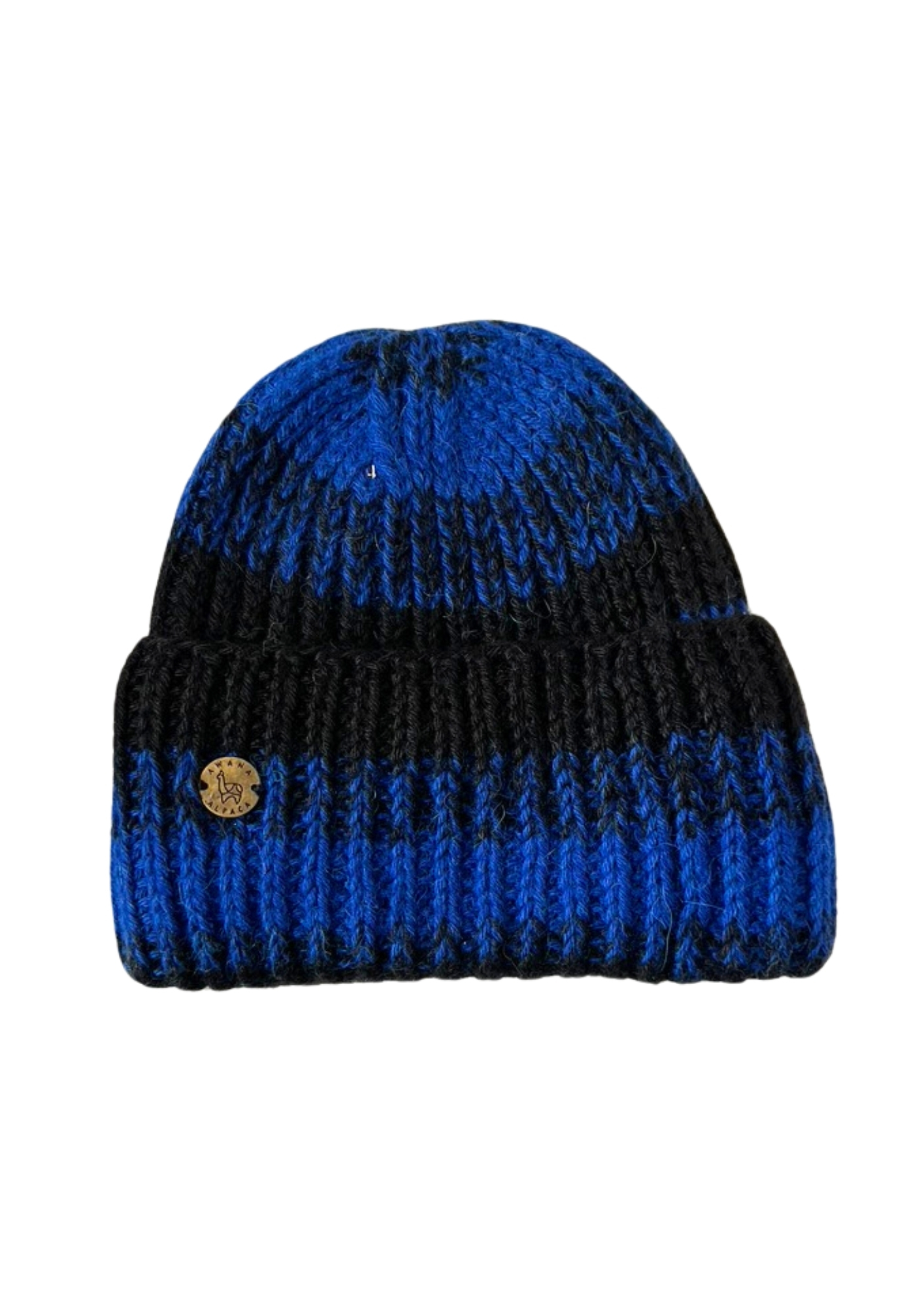 CHUNKY BEANIE Suisse – Mütze – BLUE KLEIN & Black