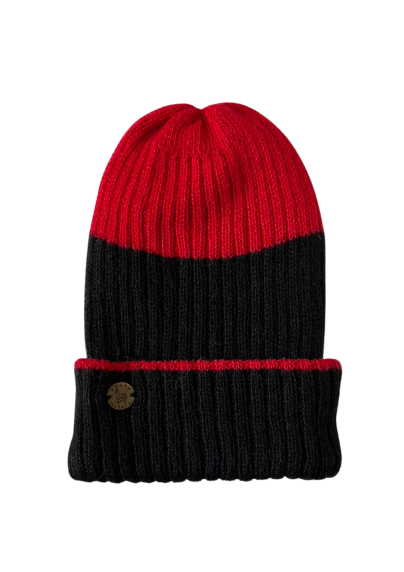 Beanie reversible Genève Rouge & Noir