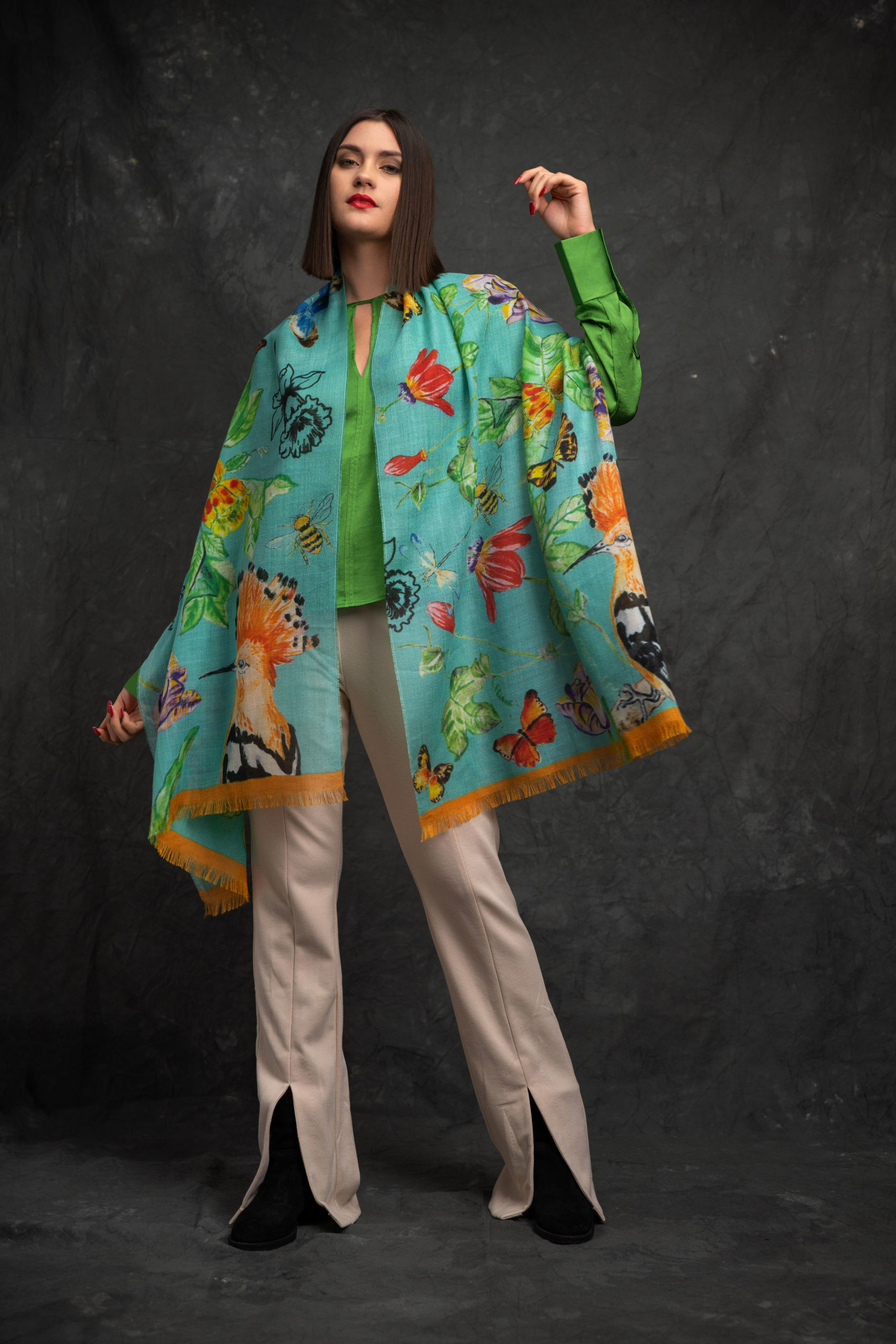 Shawl Huppe Fasciée - Image 3