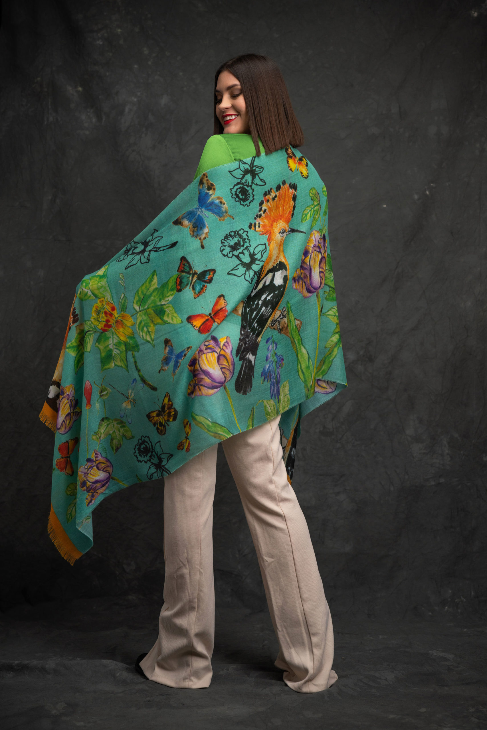 Shawl Huppe Fasciée