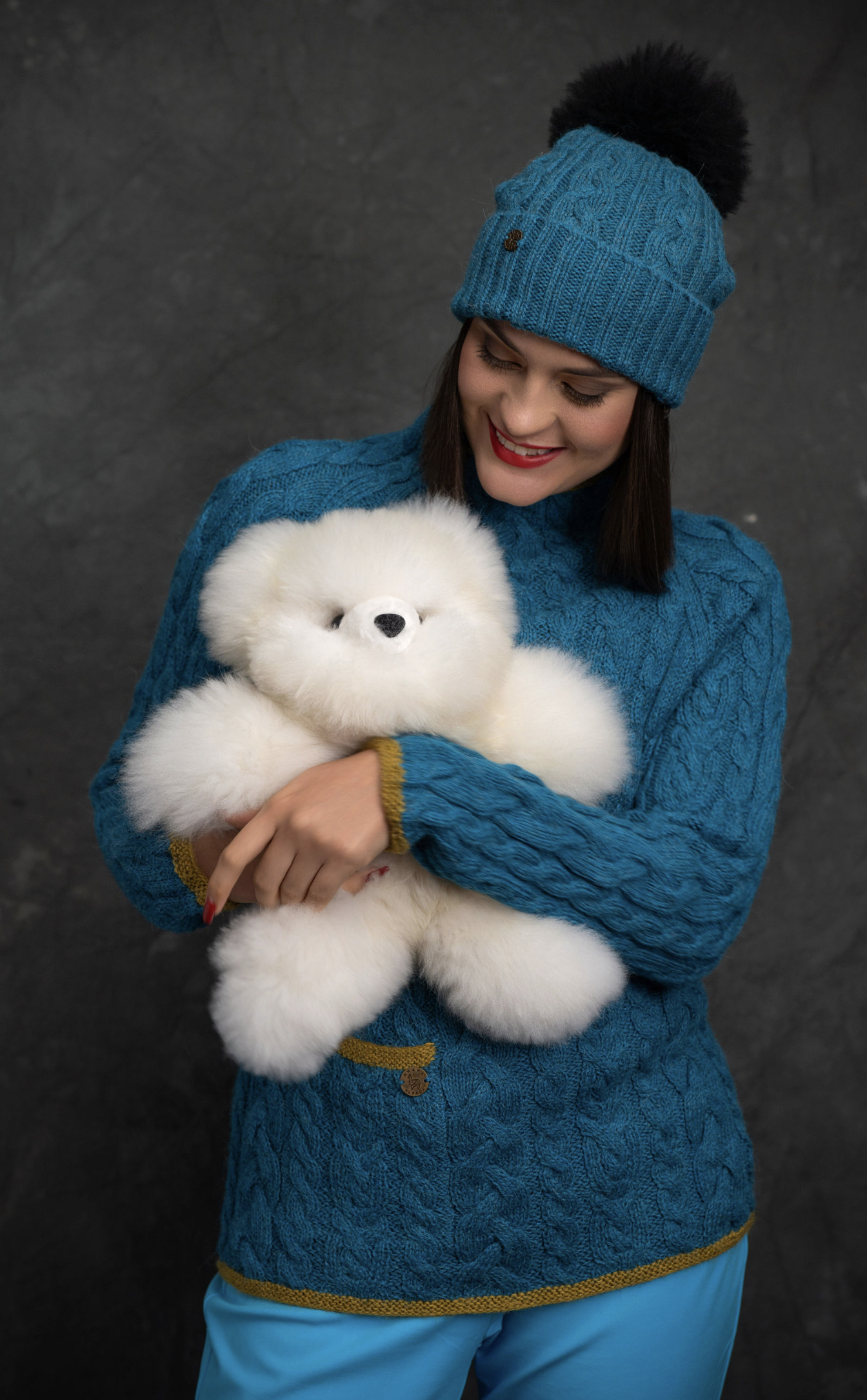 BUBU Teddy Bear (M) Baby Alpaca