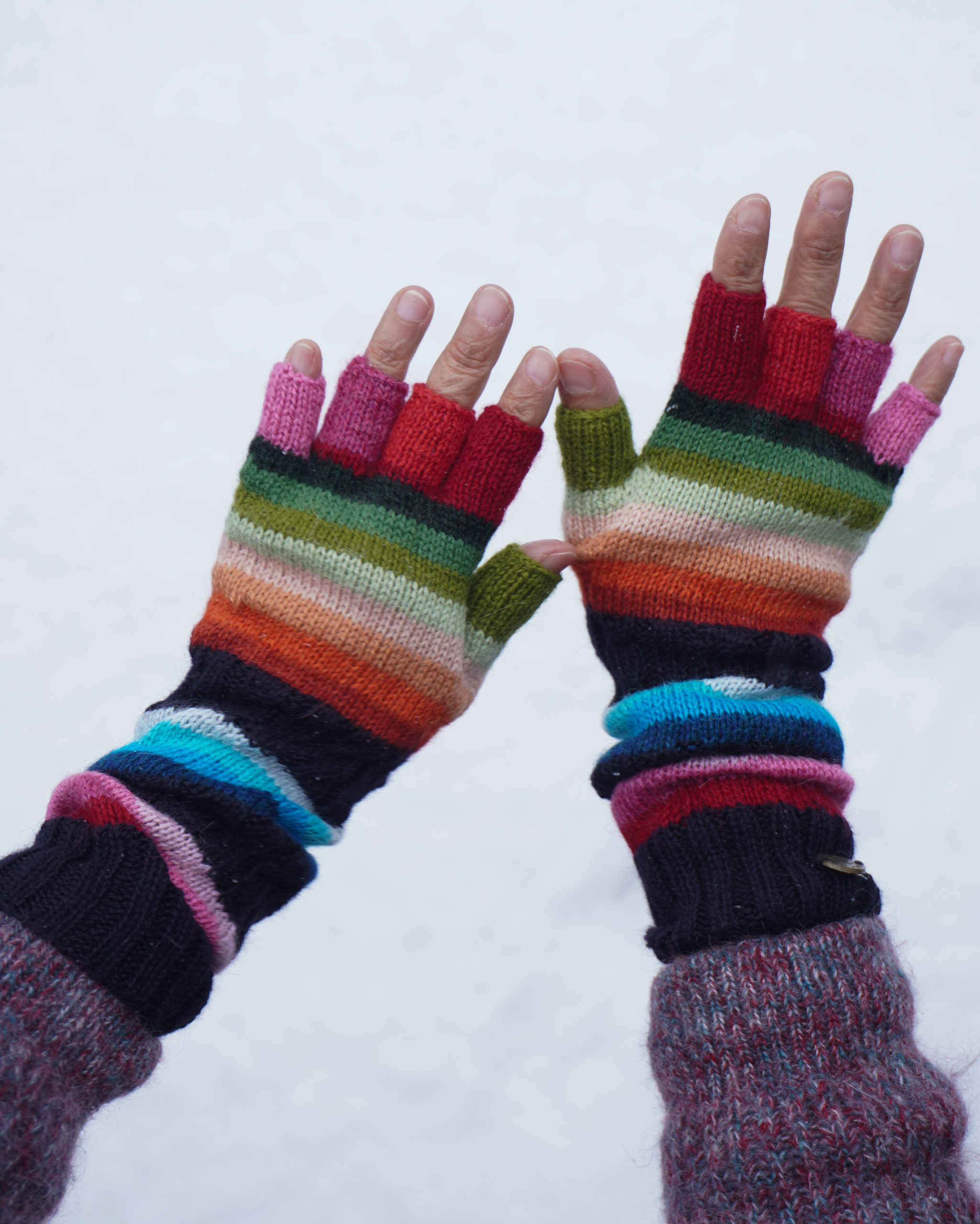 Mittens Inca Rainbow
