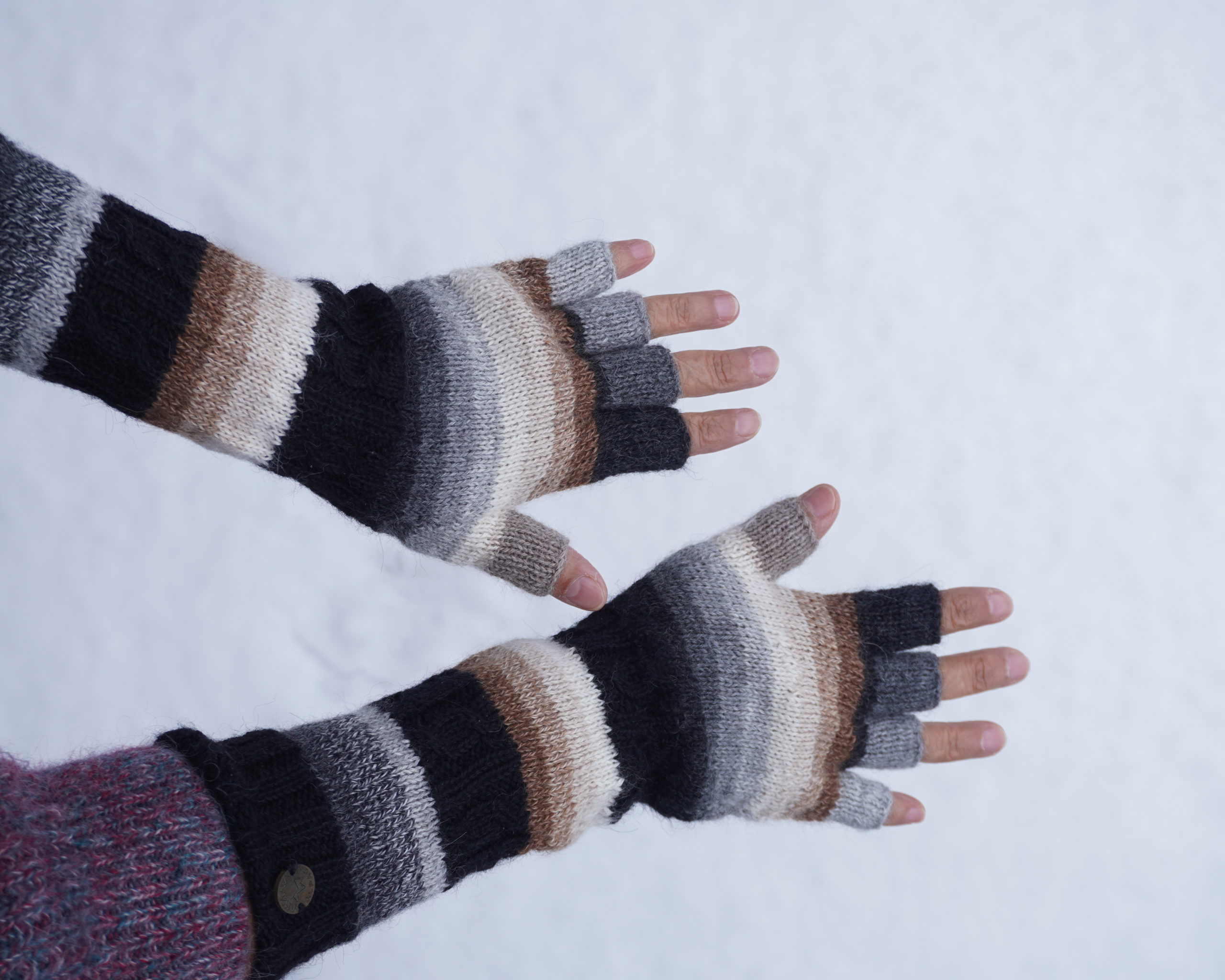 Mittens Inca Brown