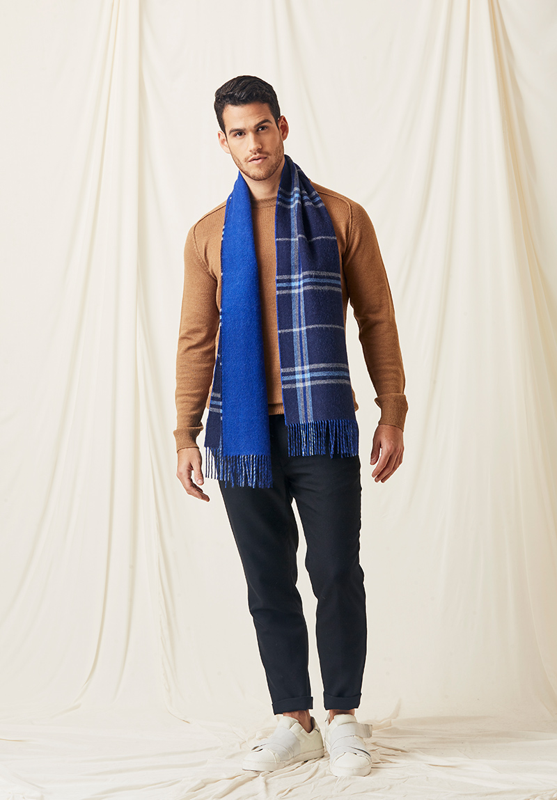 Electric Blue Scarf